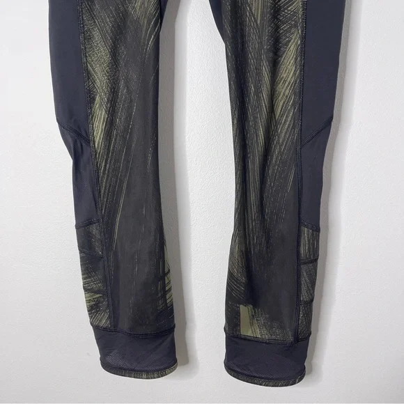 Lululemon Athletica Fresh Mesh Run Crop Leggings Size 6 - Picture 5 of 10